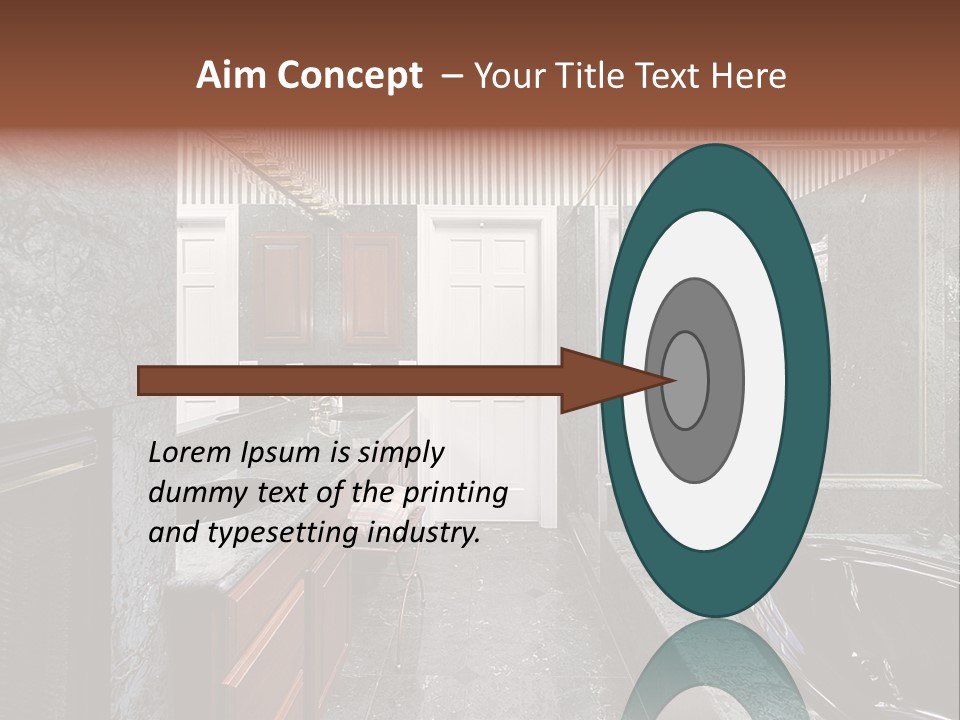 Lighting Fixtures Residence PowerPoint Template