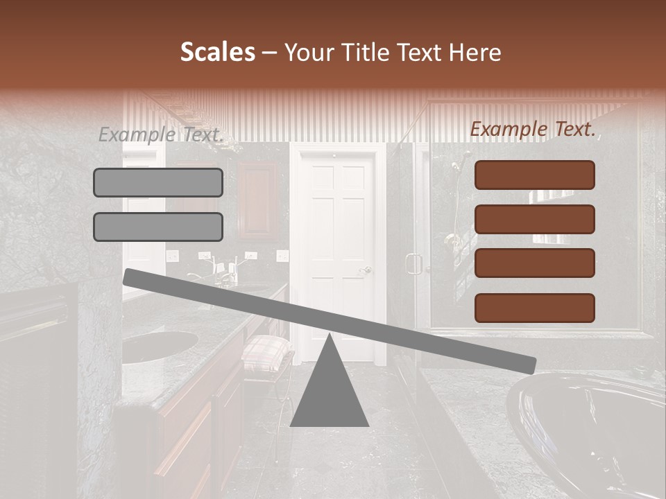 Lighting Fixtures Residence PowerPoint Template