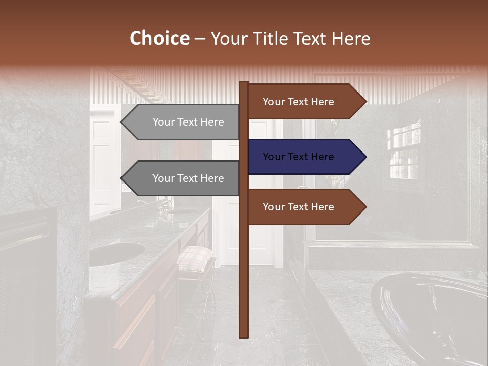 Lighting Fixtures Residence PowerPoint Template