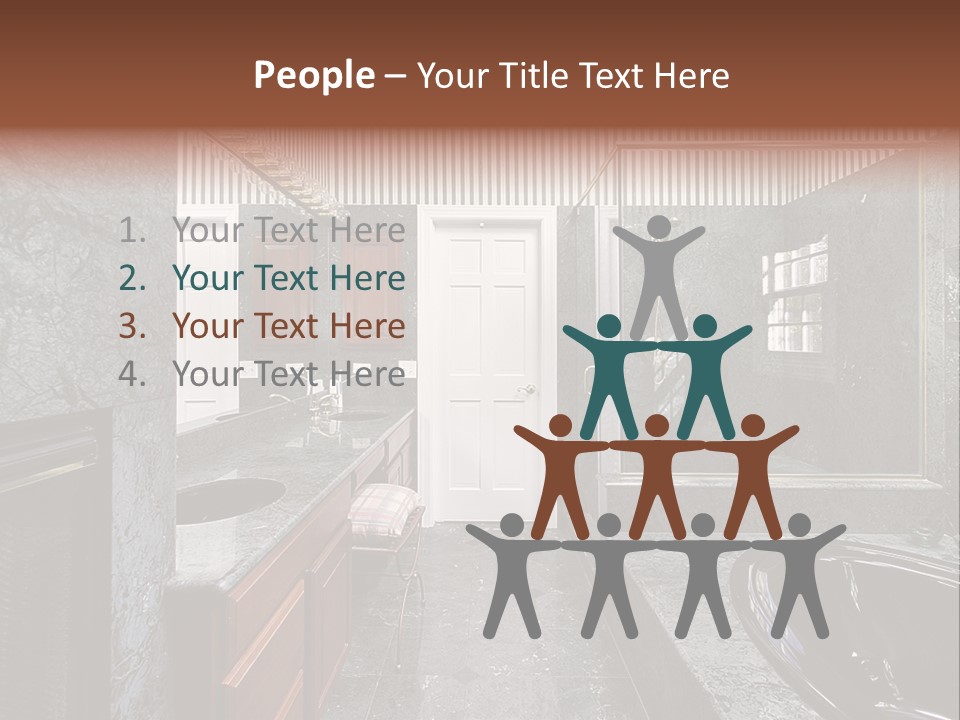 Lighting Fixtures Residence PowerPoint Template