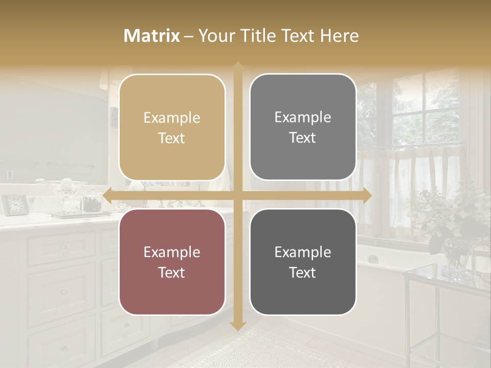 Residential Decorate Residence PowerPoint Template