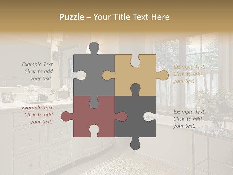 Residential Decorate Residence PowerPoint Template