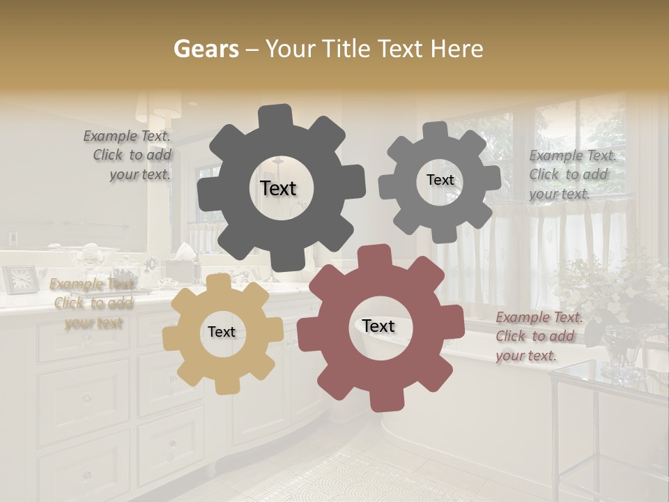 Residential Decorate Residence PowerPoint Template