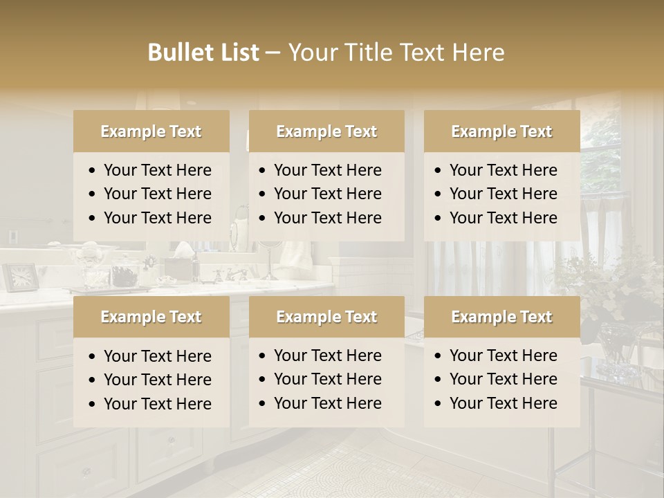 Residential Decorate Residence PowerPoint Template