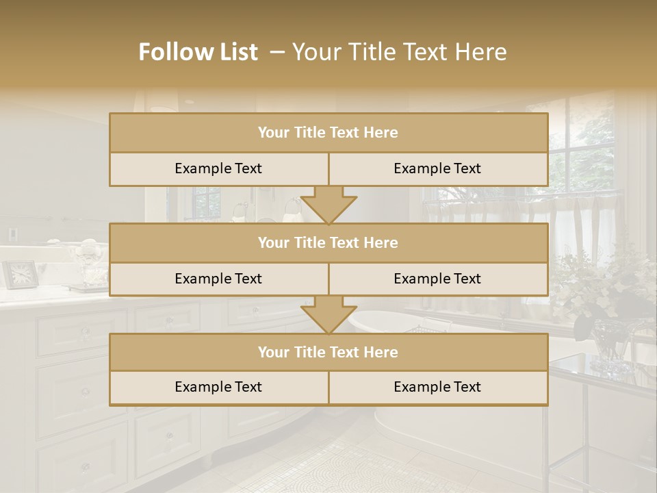 Residential Decorate Residence PowerPoint Template