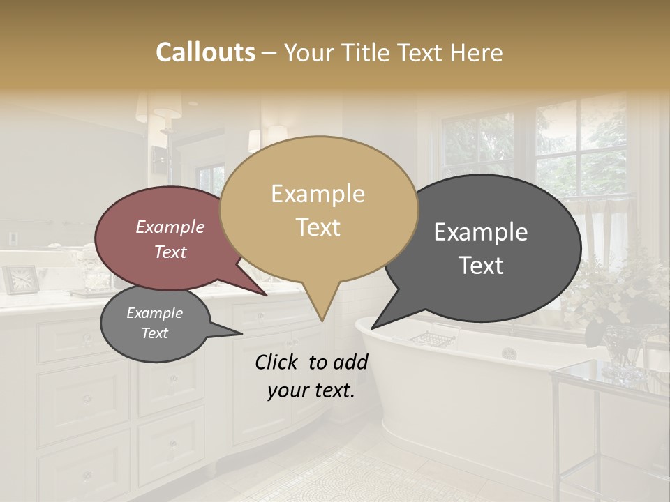Residential Decorate Residence PowerPoint Template