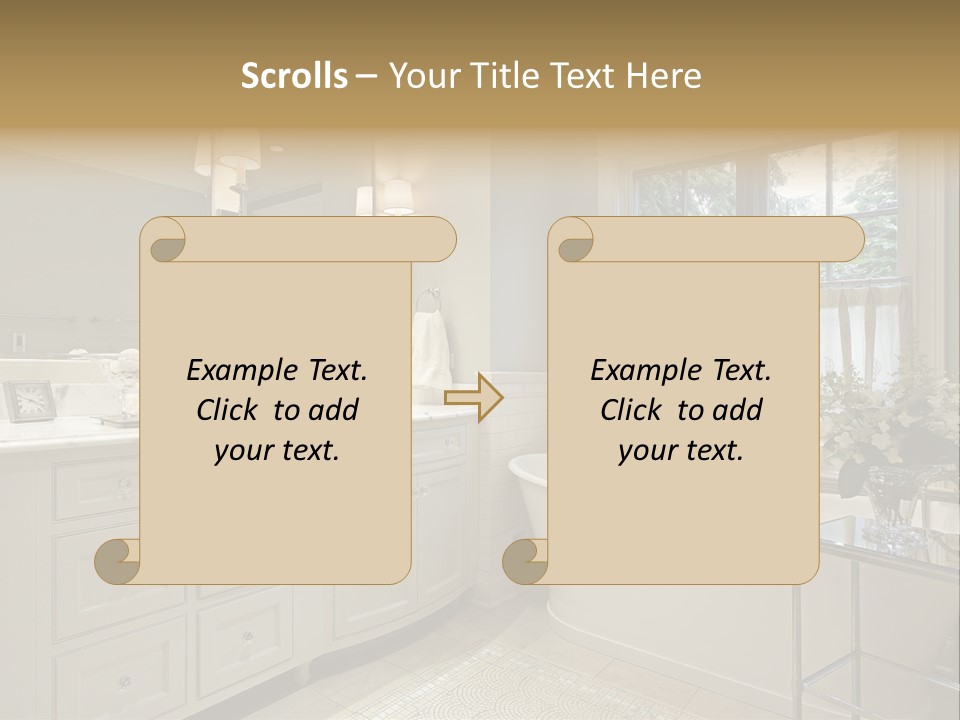Residential Decorate Residence PowerPoint Template
