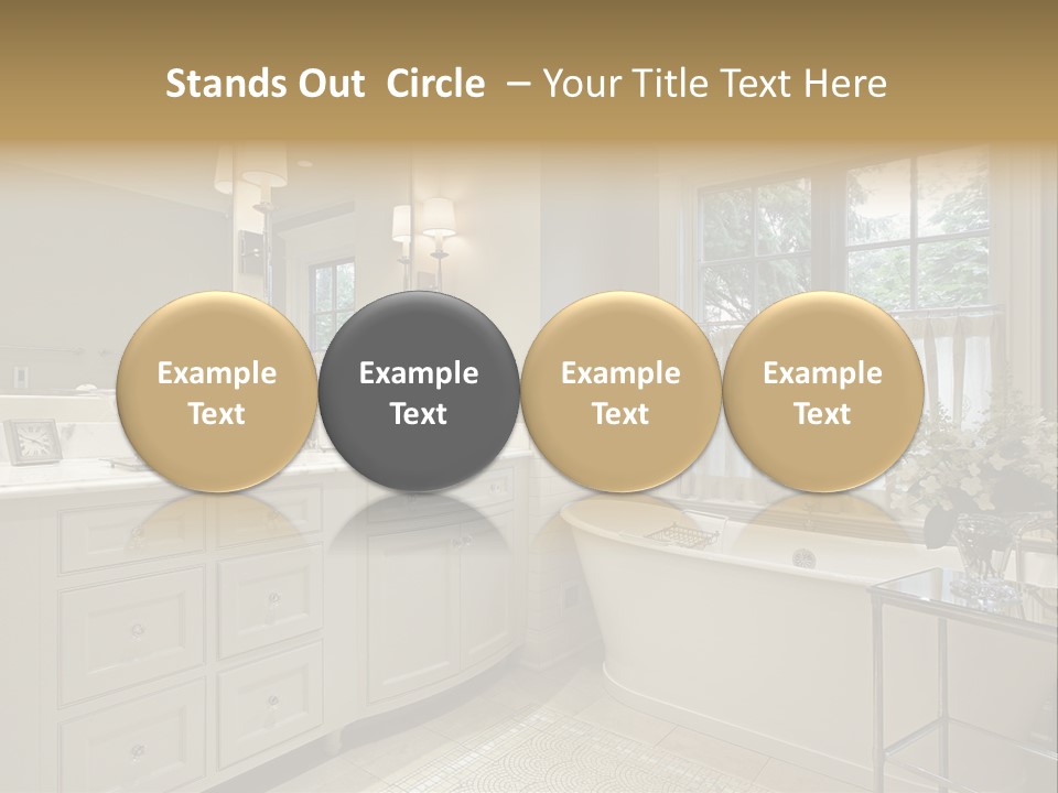 Residential Decorate Residence PowerPoint Template