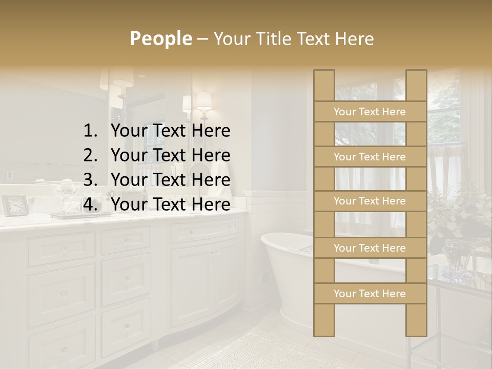 Residential Decorate Residence PowerPoint Template
