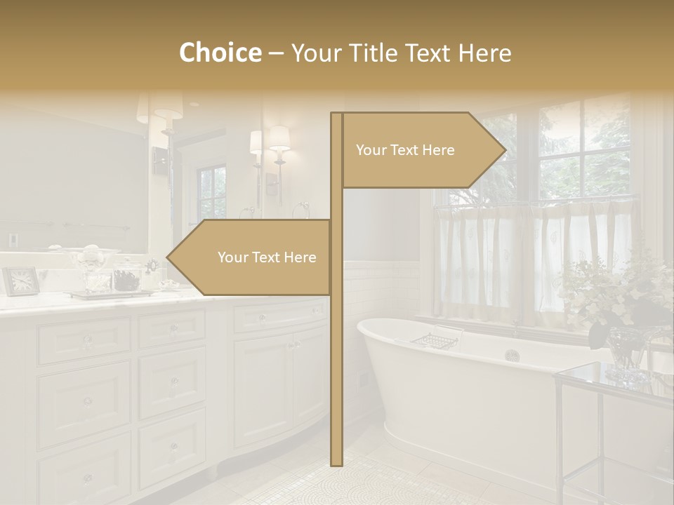 Residential Decorate Residence PowerPoint Template