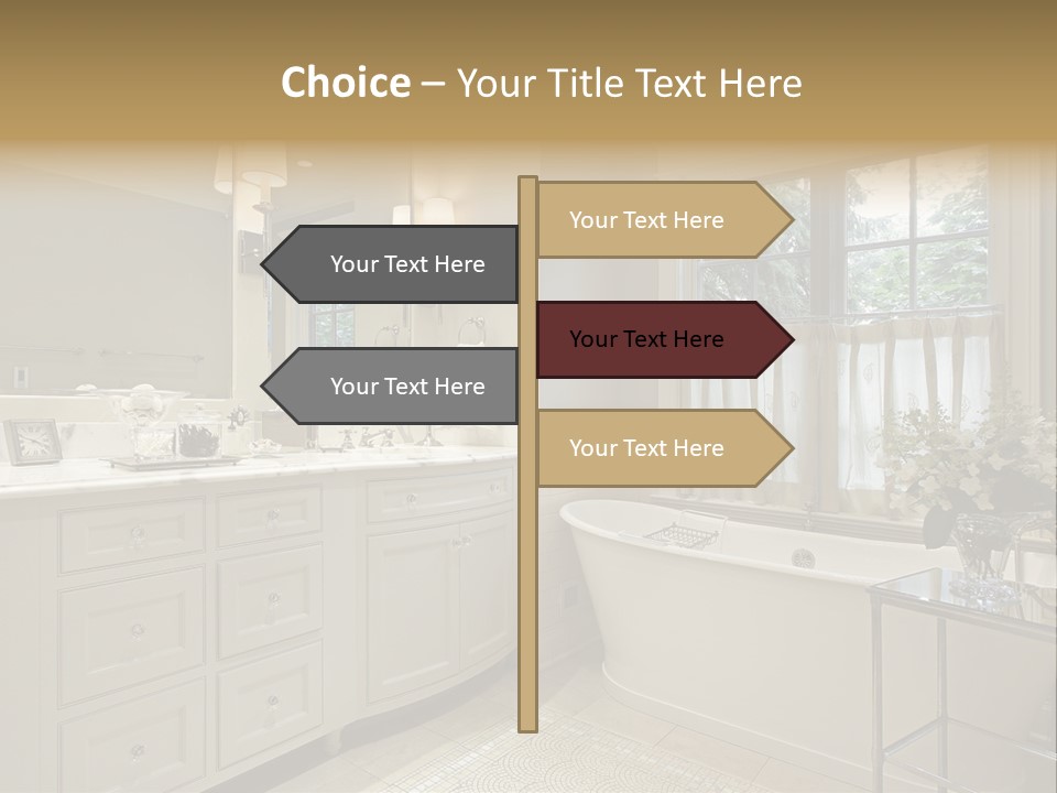 Residential Decorate Residence PowerPoint Template