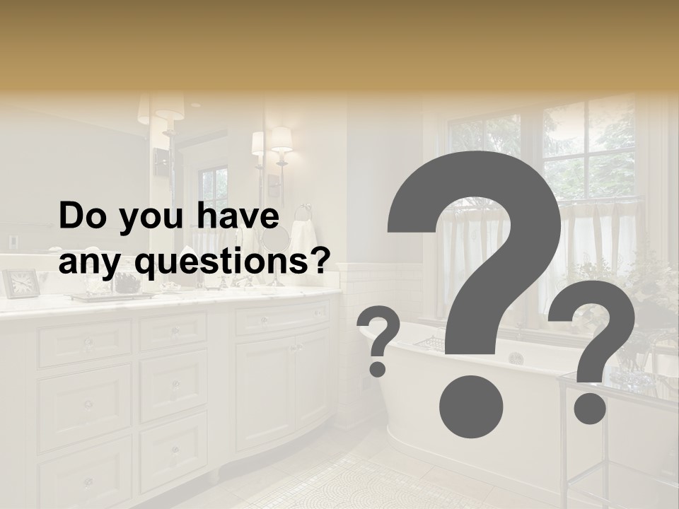 Residential Decorate Residence PowerPoint Template