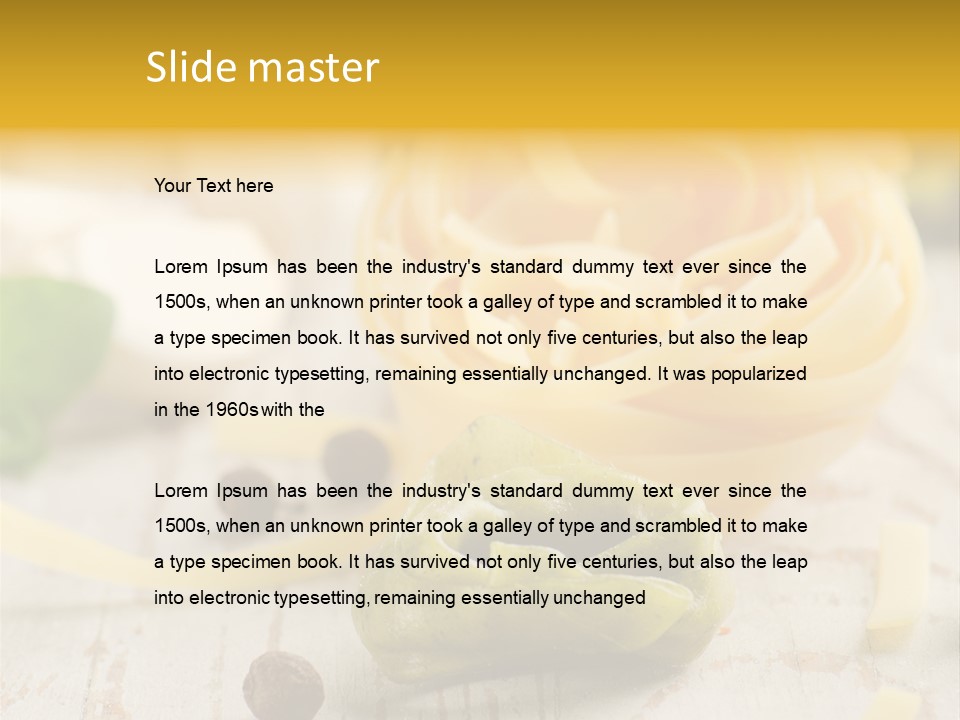 Culture Traditional Italy PowerPoint Template