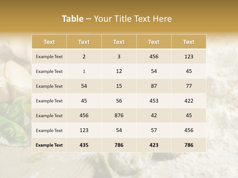 Culture Typical Healthy PowerPoint Template