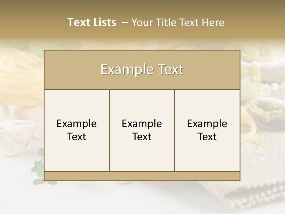 Spinach Culture Traditional PowerPoint Template