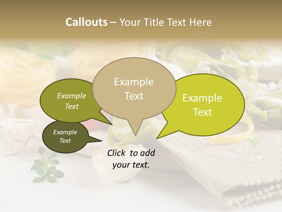 Spinach Culture Traditional PowerPoint Template