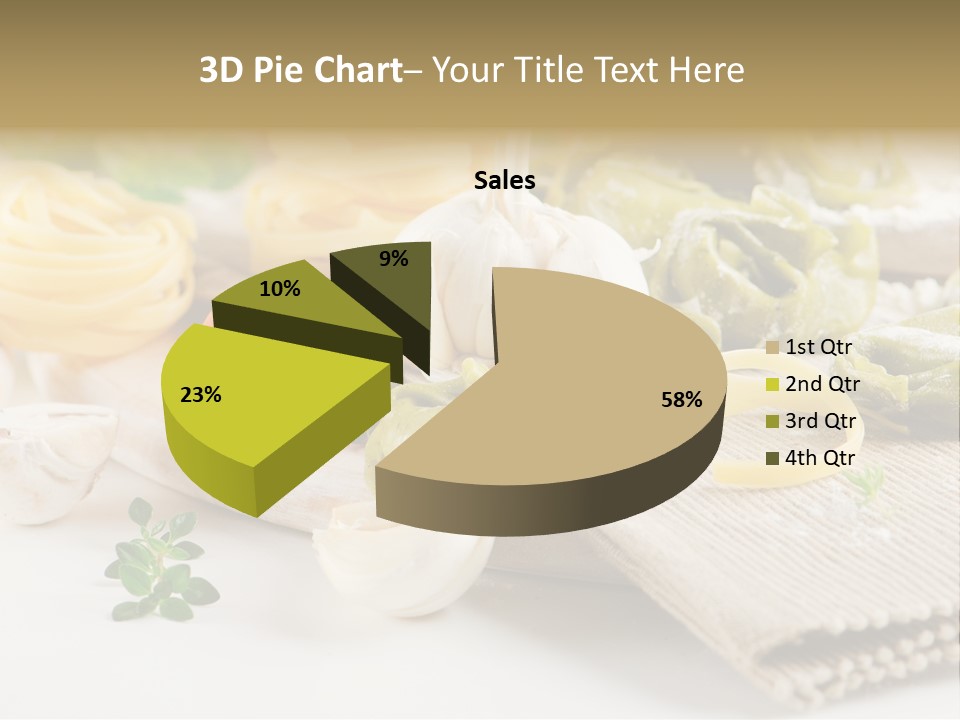 Spinach Culture Traditional PowerPoint Template