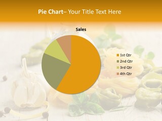 Tagliatelle Tortellini Nutrition PowerPoint Template