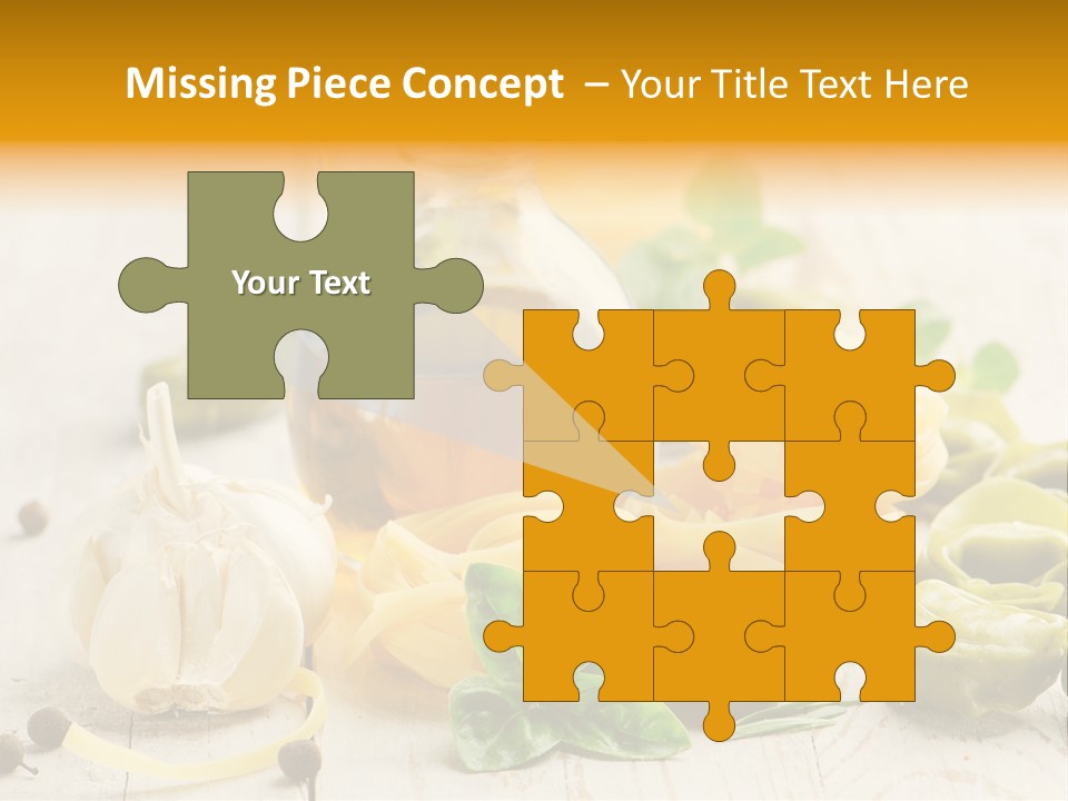 Tagliatelle Tortellini Nutrition PowerPoint Template