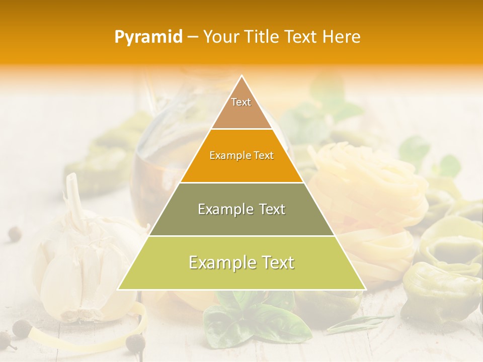 Tagliatelle Tortellini Nutrition PowerPoint Template