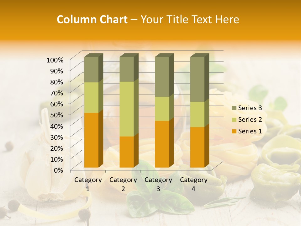Tagliatelle Tortellini Nutrition PowerPoint Template