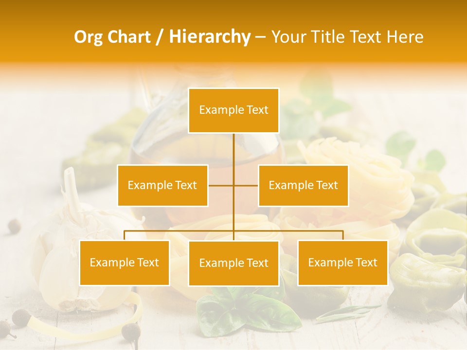 Tagliatelle Tortellini Nutrition PowerPoint Template