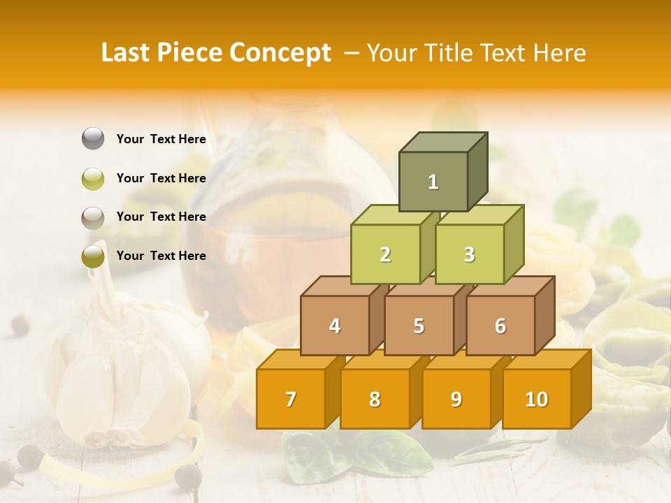 Tagliatelle Tortellini Nutrition PowerPoint Template