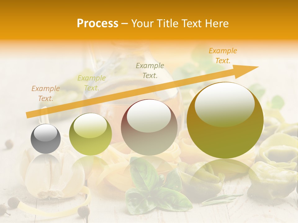 Tagliatelle Tortellini Nutrition PowerPoint Template