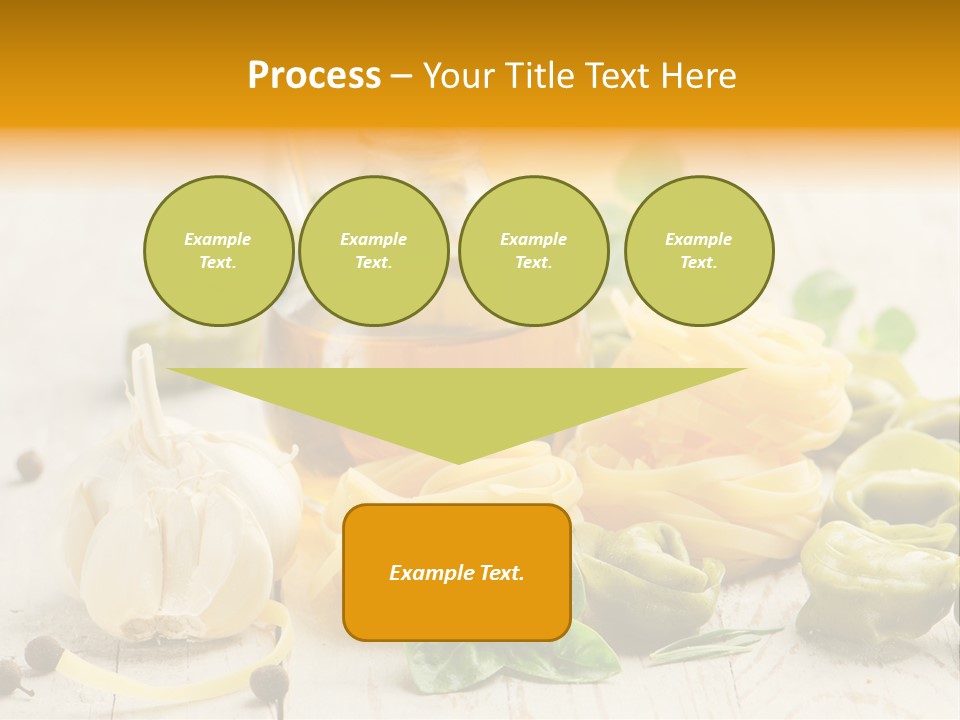 Tagliatelle Tortellini Nutrition PowerPoint Template