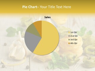 Tortellini Leaf Garlic PowerPoint Template