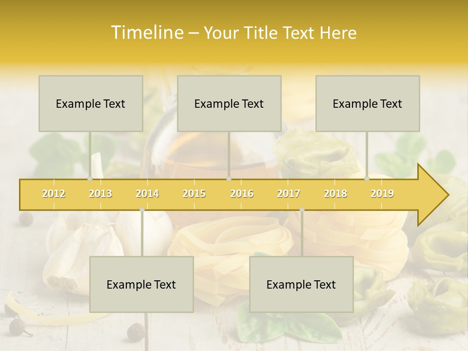 Tortellini Leaf Garlic PowerPoint Template