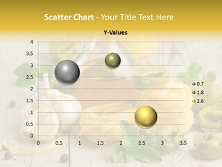 Tortellini Leaf Garlic PowerPoint Template