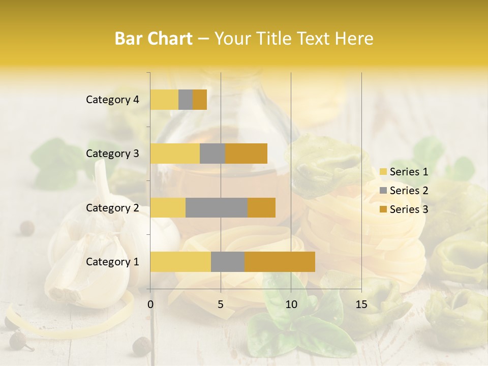 Tortellini Leaf Garlic PowerPoint Template