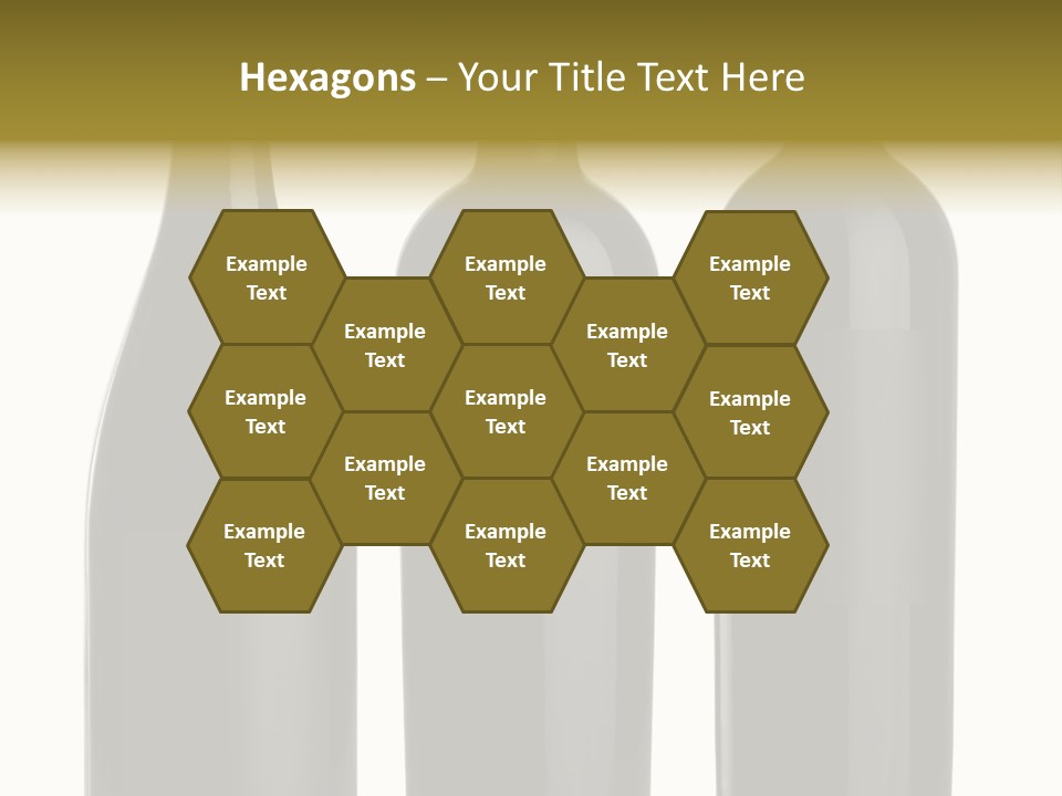 Wine Blank Unopened PowerPoint Template