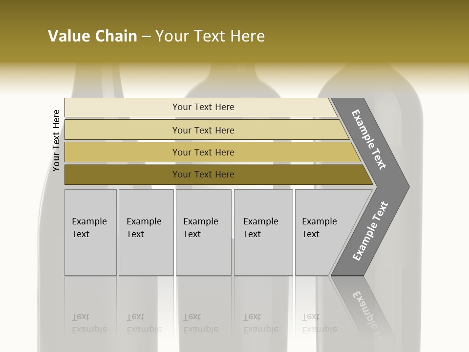 Wine Blank Unopened PowerPoint Template