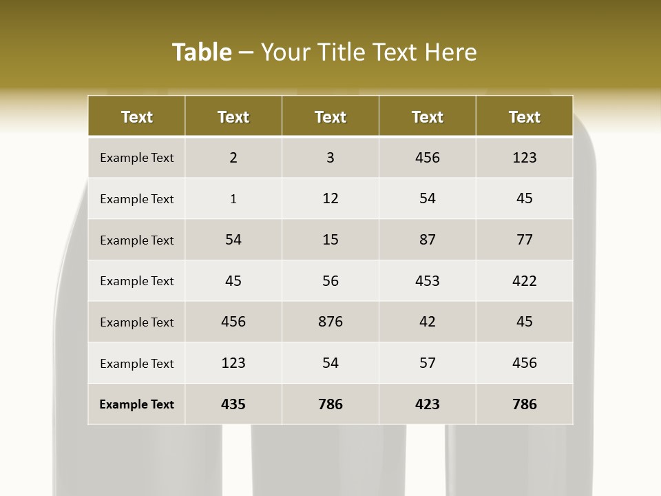 Wine Blank Unopened PowerPoint Template