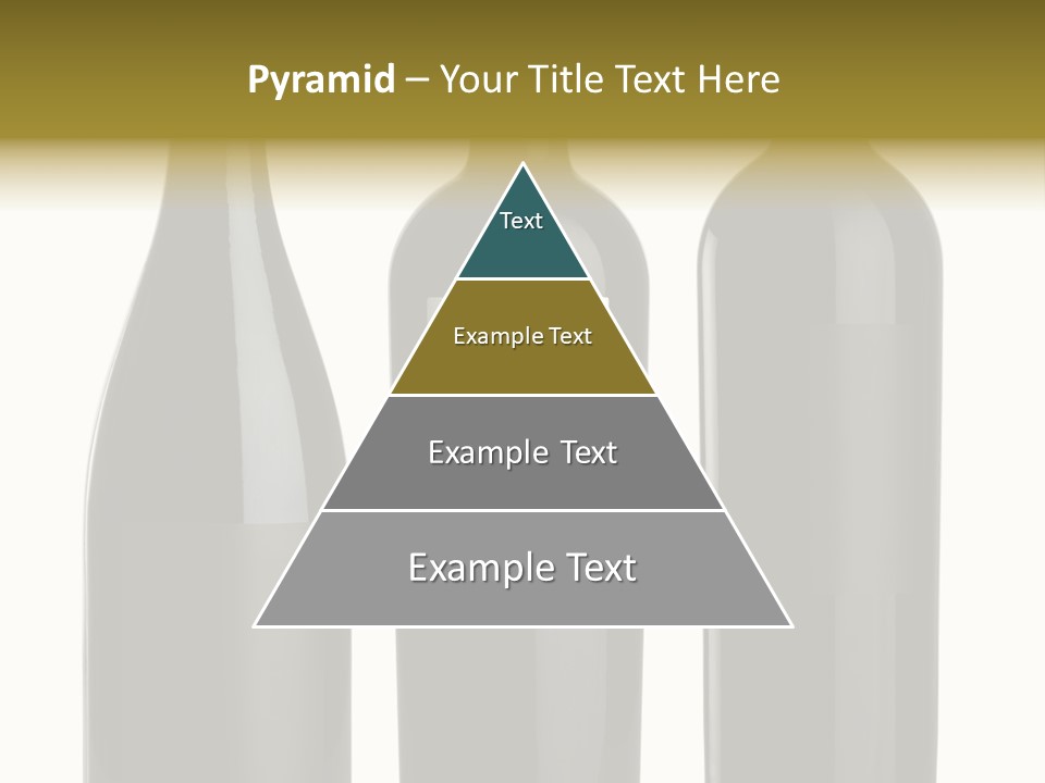 Wine Blank Unopened PowerPoint Template