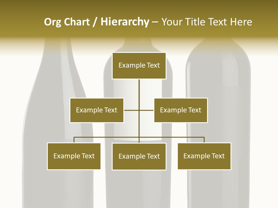 Wine Blank Unopened PowerPoint Template