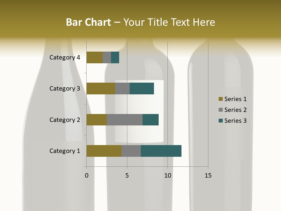Wine Blank Unopened PowerPoint Template