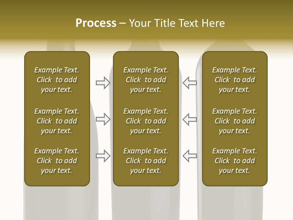 Wine Blank Unopened PowerPoint Template