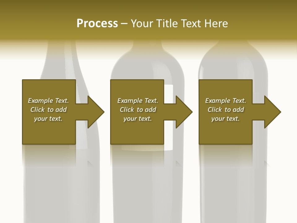 Wine Blank Unopened PowerPoint Template