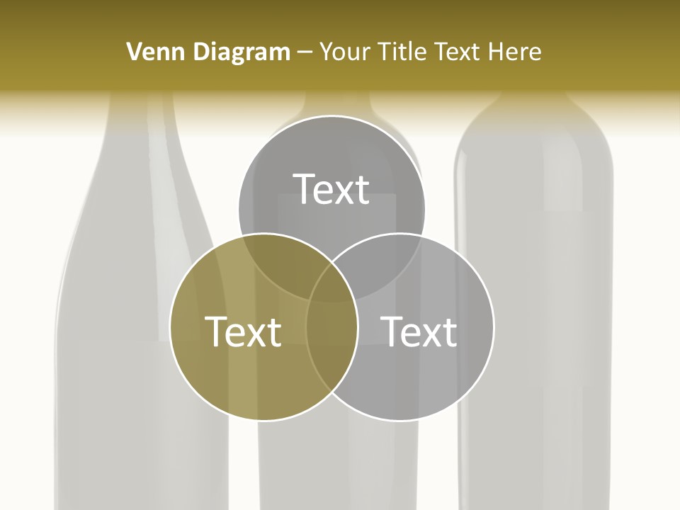 Wine Blank Unopened PowerPoint Template