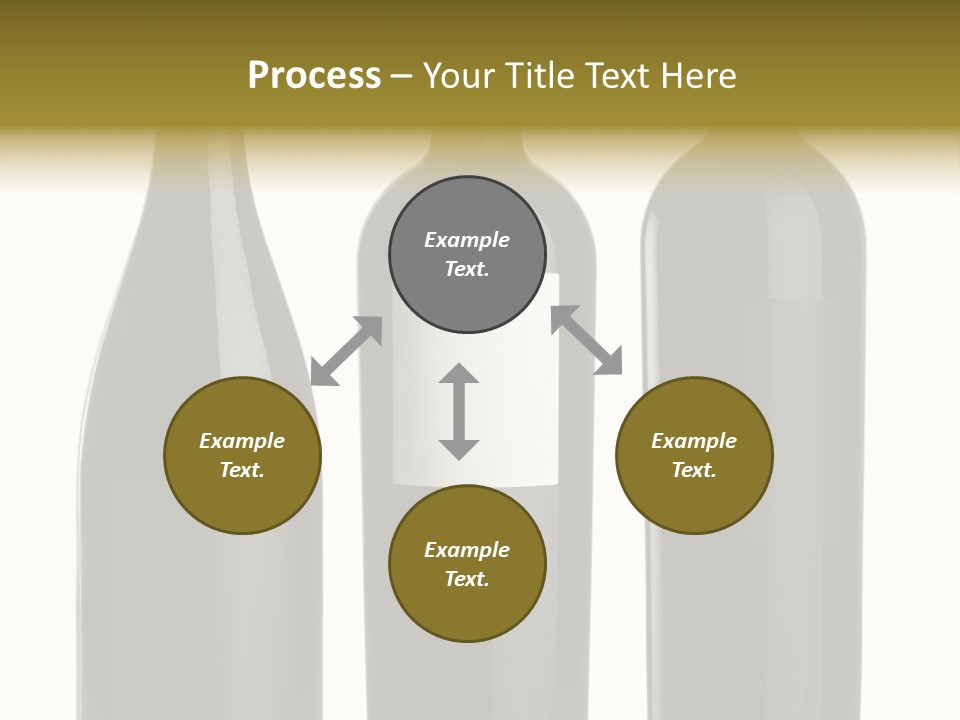 Wine Blank Unopened PowerPoint Template