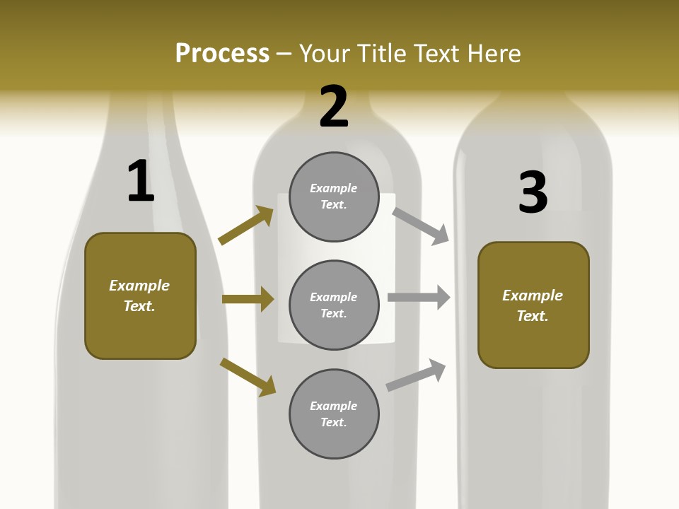 Wine Blank Unopened PowerPoint Template