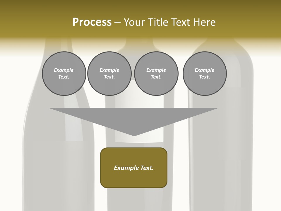 Wine Blank Unopened PowerPoint Template