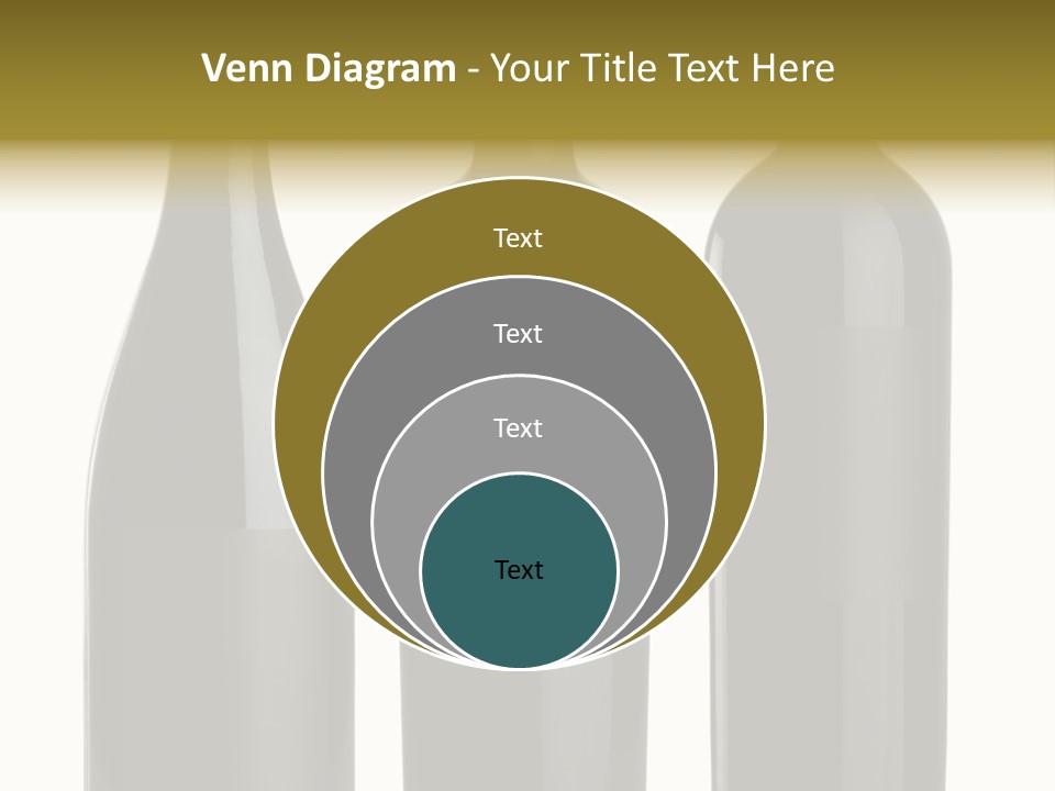 Wine Blank Unopened PowerPoint Template