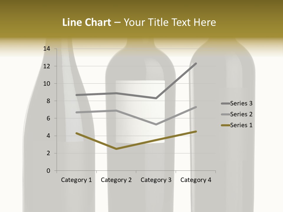 Wine Blank Unopened PowerPoint Template
