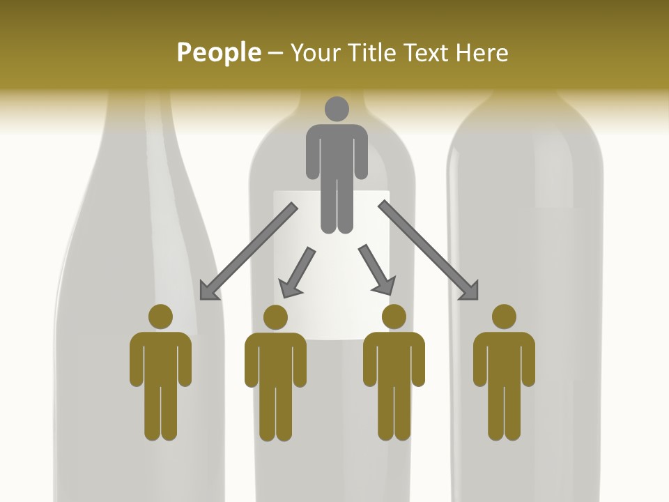 Wine Blank Unopened PowerPoint Template