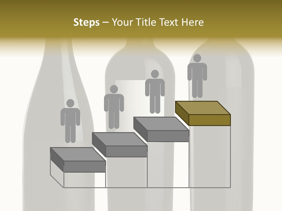 Wine Blank Unopened PowerPoint Template