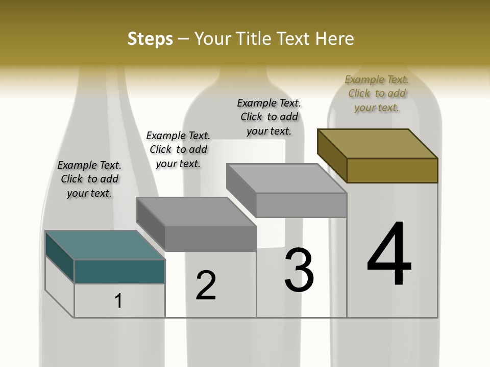 Wine Blank Unopened PowerPoint Template